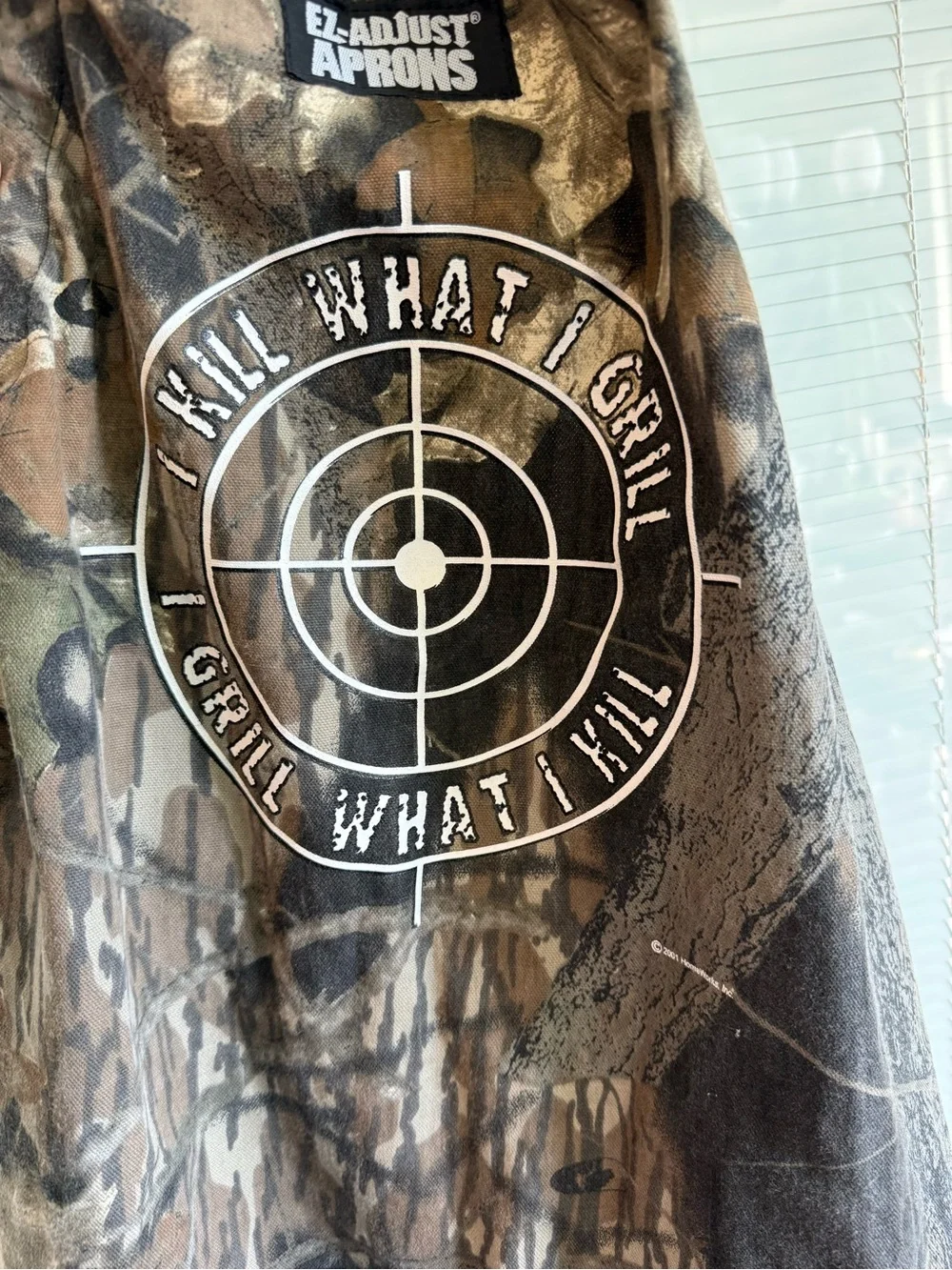 Camo Grill Apron with Target Logo